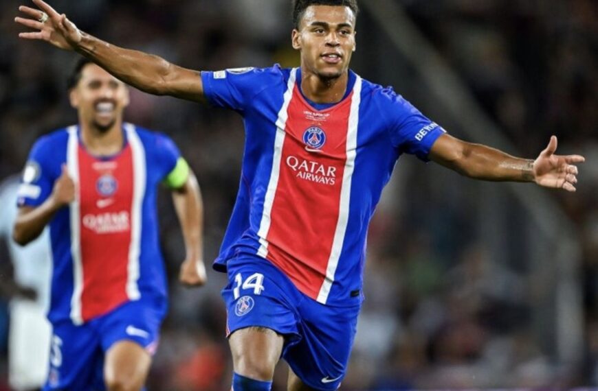PSG Beat Aston Villa to Retain Super Cup