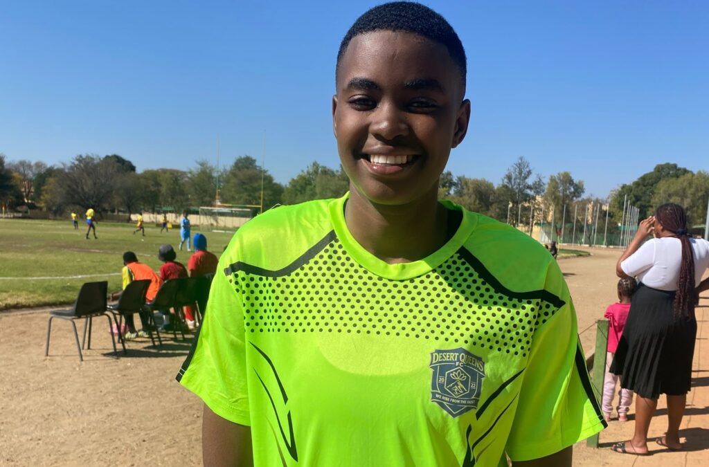 Kondjashili Sheehama Hat-Trick Gives Desert Queens FC Positive Start to Playoffs 1 Kondjashili Sheehama