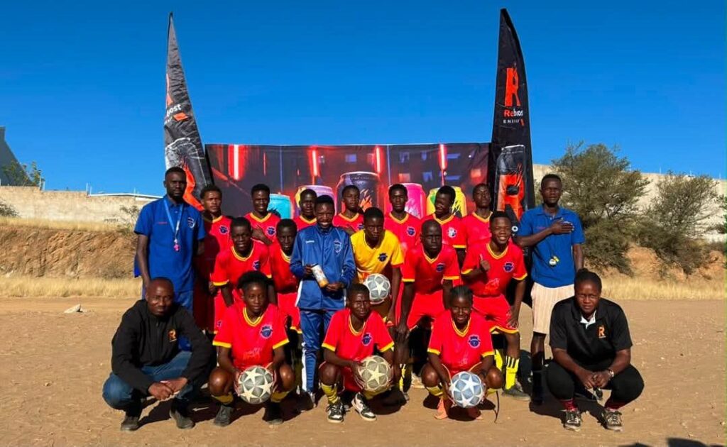 Baller Boys Football Academy Receives N$10 000 Sponsorship 1 Photo: Hilma Nalupe via New Era Newspaper Facebook page