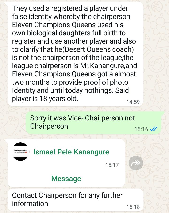 “They don't want to believe that the player is my own daughter” - Coach alleges daughter issue caused Eleven Champion Queens FC to miss playoffs 2 1001322667