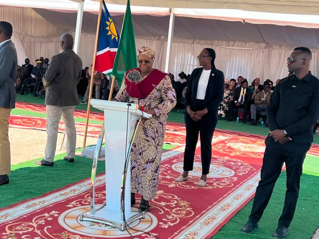 Eeshoke Chula Chula FC Open New 20,000-Capacity Stadium 3 President of Namibia, Netumbo Nandi-Ndaitwah inaugurated Eeshoke Chula-chula FC stadium
