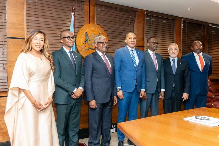 Botswana, Dangote Explore New Investment Opportunities