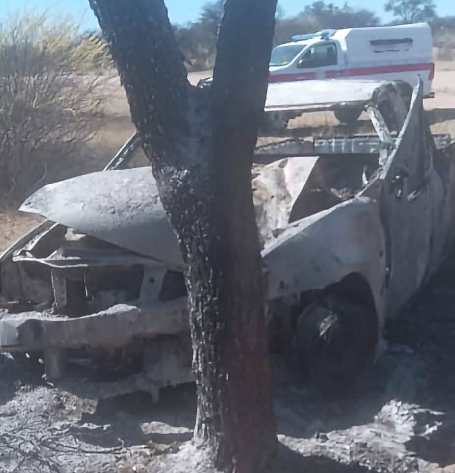 Person burnt beyond recognition in Okakarara vehicle crash 7 Picture contributed