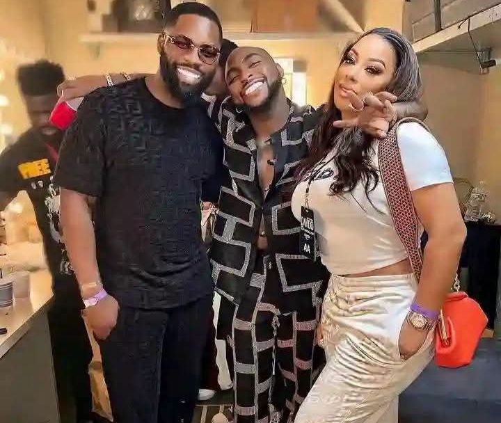 Igho “Tiny” Ubiribo, Wife and Davido