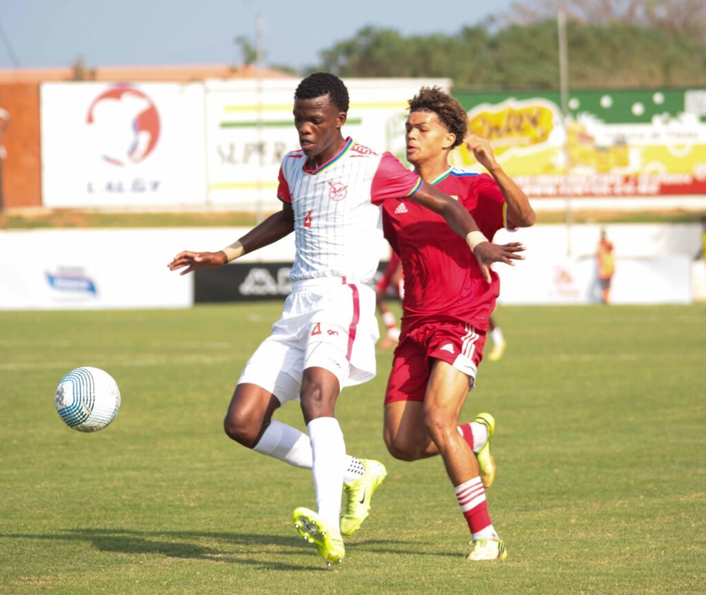 Naobeb, Ashitenda and Kandume Fire Namibia Into Knockout Stage 5 Hashid Richard Naobeb in the match between Namibia under 20 and Seychelles in Mozambique, Maputo, 22/09/2026