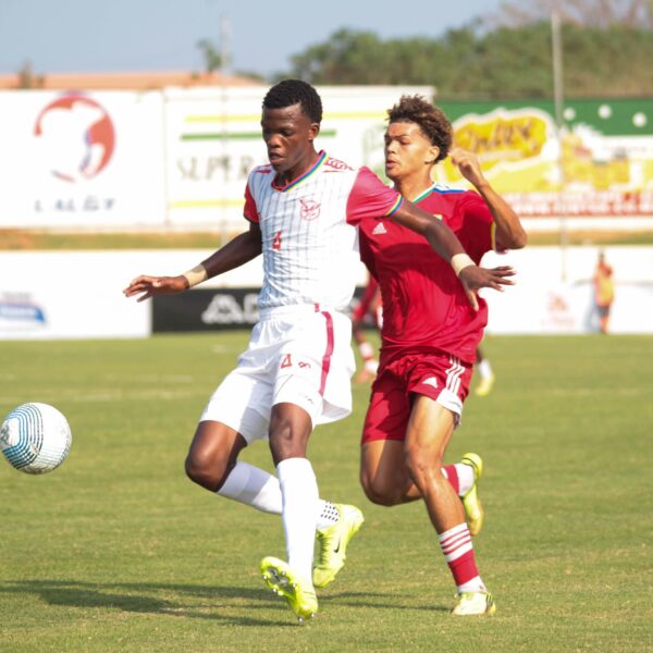 Hashid Richard Naobeb in the match between Namibia under 20 and Seychelles in Mozambique, Maputo, 22/09/2026