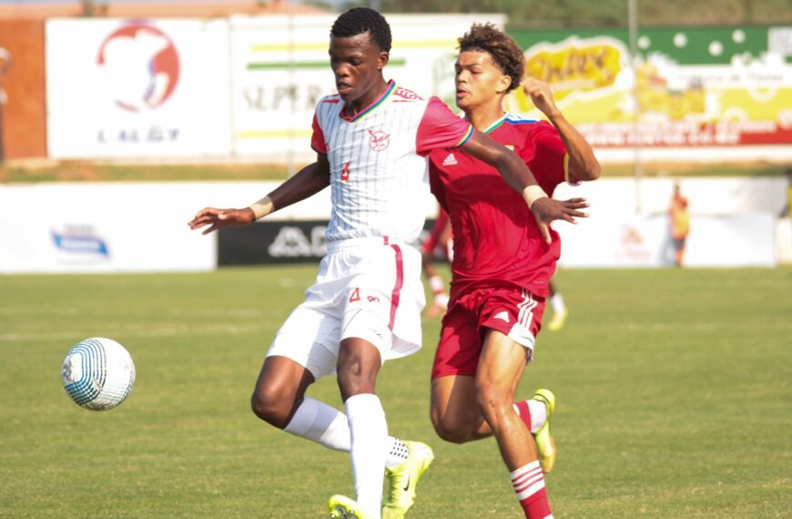 Hashid Richard Naobeb in the match between Namibia under 20 and Seychelles in Mozambique, Maputo, 22/09/2026