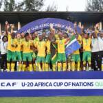 Young Bafana bafana crown COSAFA U20 champion
