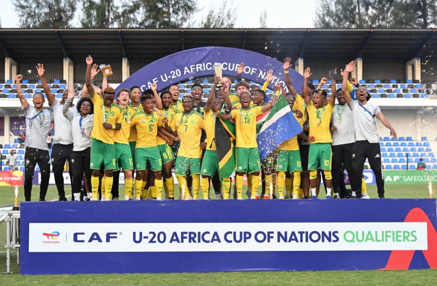 Young Bafana bafana crown COSAFA U20 champion