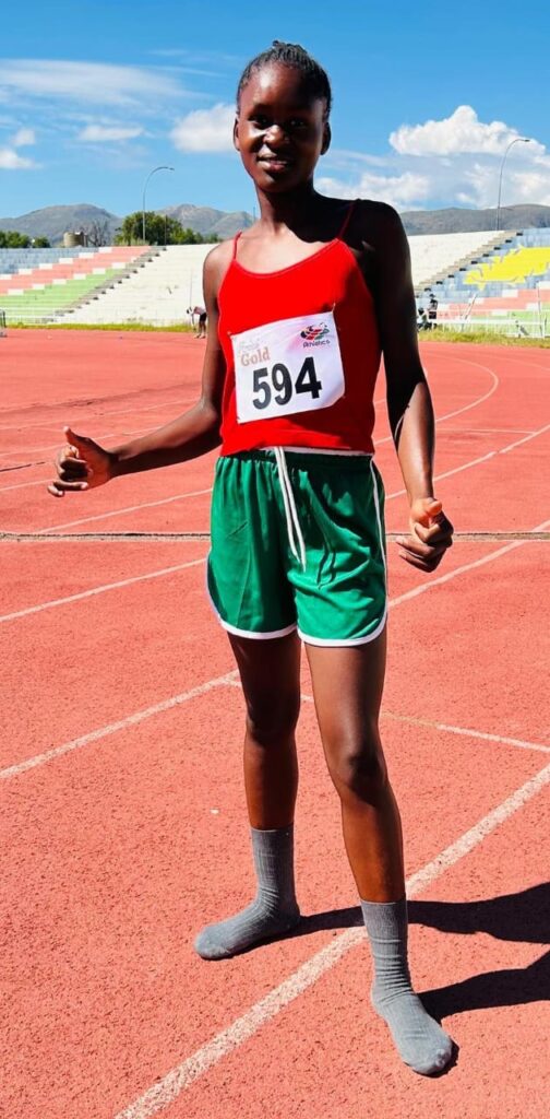 Hilde Jairus Wins Gold for Namibia at COSSASSA Games 6 Hilde Jairus