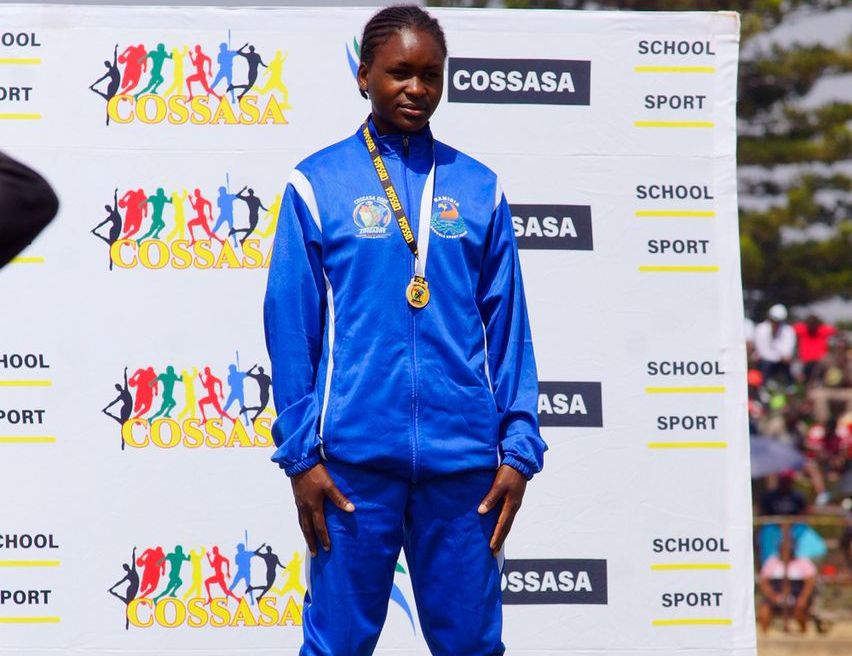Hilde Jairus Wins Gold for Namibia at COSSASSA Games 5 Hilde Jairus