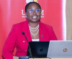 Minister of Information and Communications Technology Emma Theofelus