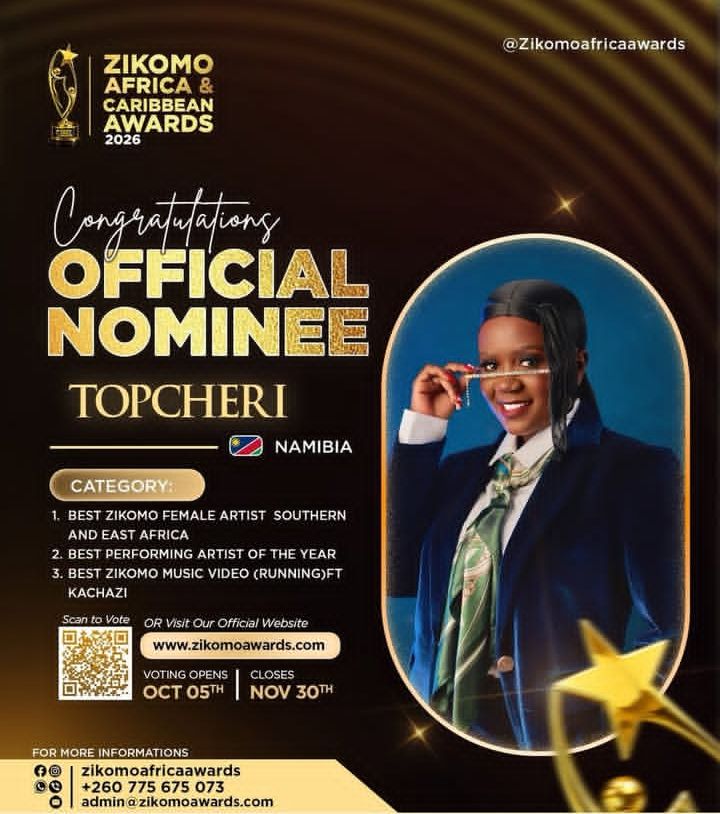Top Cheri bag Three Nominations at Zikomo Africa & Caribbean Awards 8 Top Cheri nomineted categories