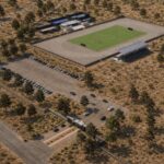 The Updated World 4 Nkurenkuru Sports Complex plan | Image from the proposal prepared by Kerii & Associates Architects Inc., Richard Frankle & Partners and Denchi Consulting Engineers