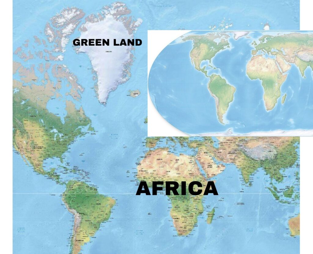 Incorrect World Map
