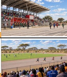 Nkurenkuru Sports Complex plan | Image from the proposal prepared by Kerii & Associates Architects Inc., Richard Frankle & Partners and Denchi Consulting Engineers