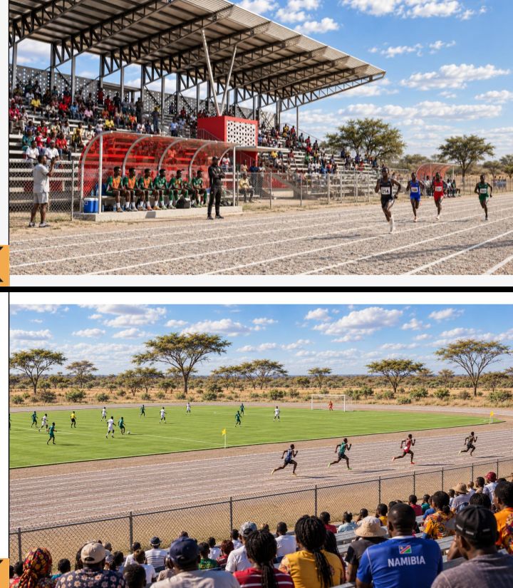 Consultants Submit N$22 Million Proposal for Nkurenkuru Sports Centre Development 7 Nkurenkuru Sports Complex plan | Image from the proposal prepared by Kerii & Associates Architects Inc., Richard Frankle & Partners and Denchi Consulting Engineers