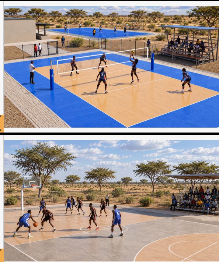 Consultants Submit N$22 Million Proposal for Nkurenkuru Sports Centre Development 9 Nkurenkuru Sports Complex plan | Image from the proposal prepared by Kerii & Associates Architects Inc., Richard Frankle & Partners and Denchi Consulting Engineers