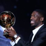Dembele after winning Balloon d'Or