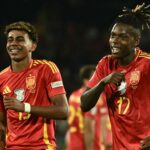Lamine Yamal and Nico Williams