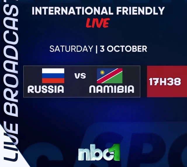 The Updated World 25 NBC To Broadcast RUSSIA VS NAMIBIA Friendly