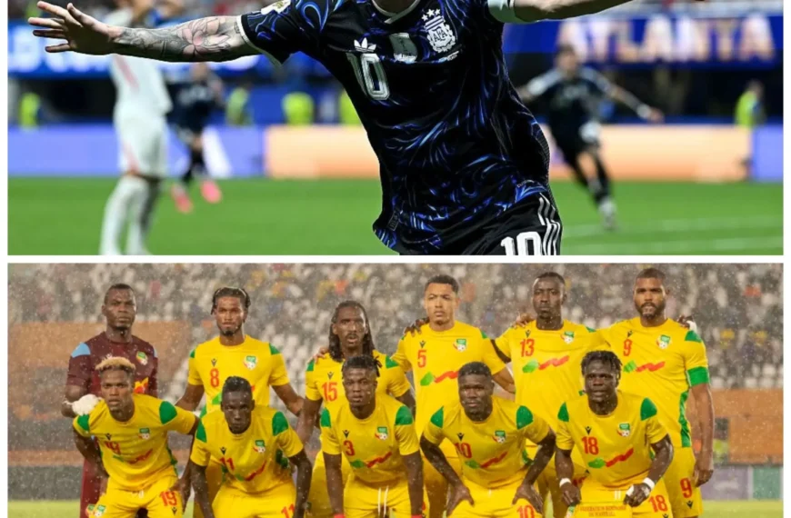 The Updated World 29 Lionel Messi in Argentina T-shirt as a player as Argentina face Benin