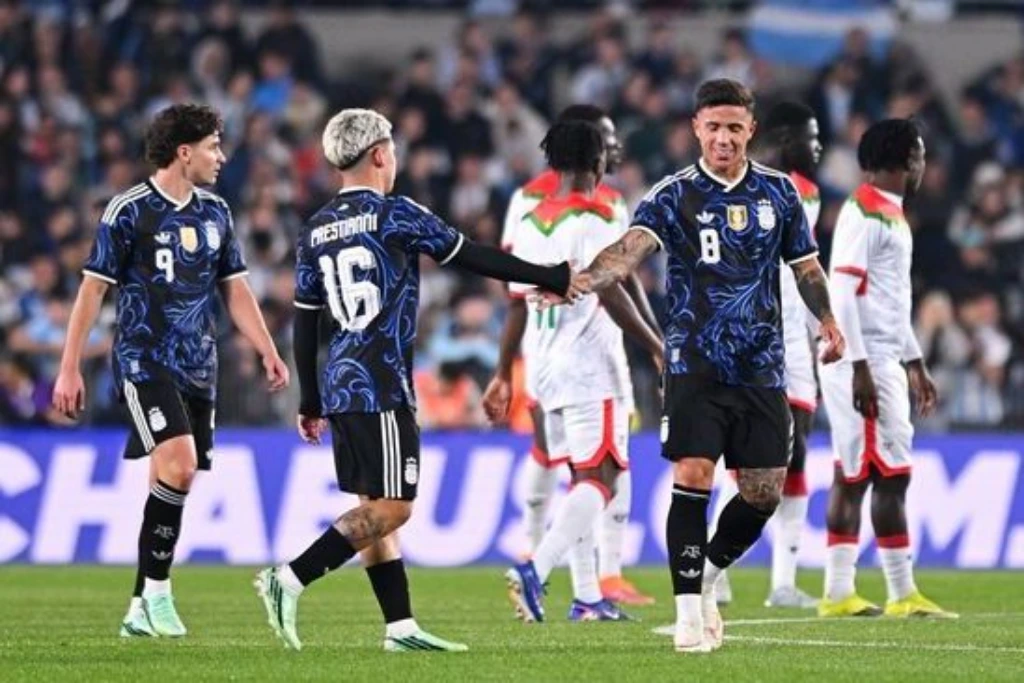 Argentina Thrash Burkina Faso 7-0 in Dominant Friendly Display 8 Argentina vs Burkina Faso