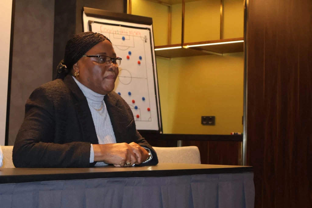 Namibia’s Ambassador to Russia, H.E. Monica Ndiliawike Nashandi Urges Brave Warriors Players to Use Russia Friendly as Scouting Opportunity 9 H.E. Monica Ndiliawike Nashandi