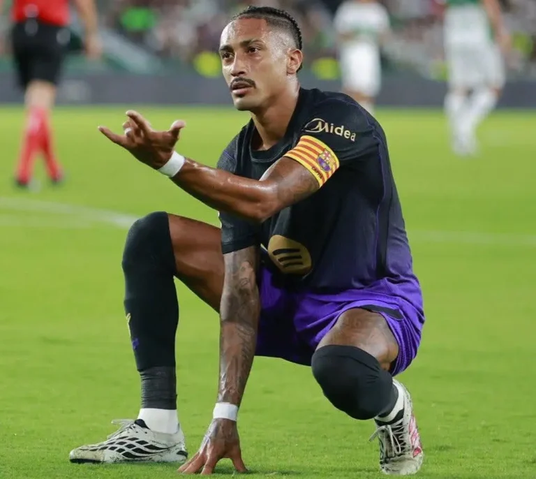 Raphinha to Miss Barcelona’s Next Two Matches 4 Raphinha