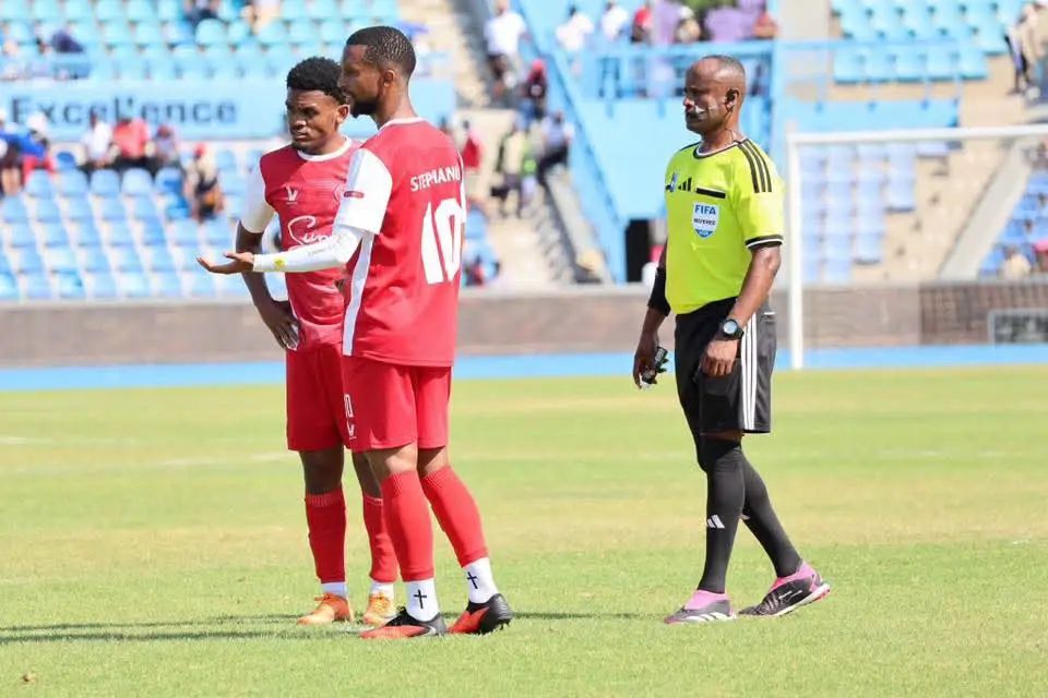 African Stars FC vs Orlando Pirates FC in Botswana | image NBC