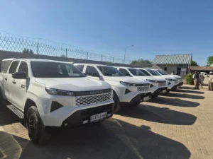 Six Traditional Authorities Receive Vehicles Valued at N$4.29 Million