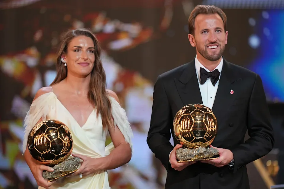 Harry Kane and Alexia Putellas