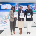 Catherine Shipushu, Acting Executive: Competitiveness and Branding, NIPDB, Ndiita Nghipondoka-Robiati, Executive Director: Ministry of International Relations and Trade, and Julia Muetudhana, Acting Chief Executive Officer, NIPDB