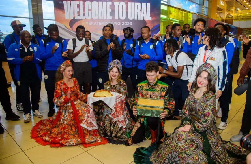 The Updated World 28 Namibia national team welcomed in Russia