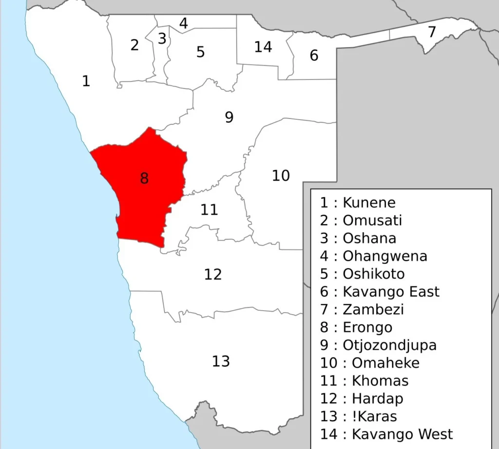 Erongo and Khomas Lead Namibia’s Internal Migration as Northern Regions Record Outflows 8 Namibian are moving to Erongo region than any other region in Namibia