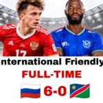 Russia vs Namibia