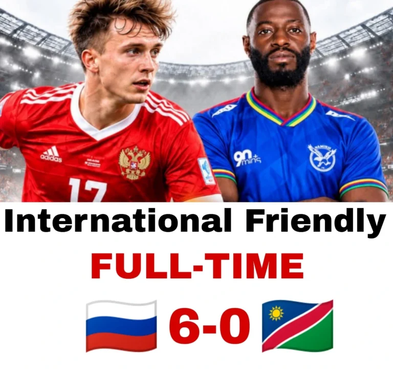 Russia vs Namibia
