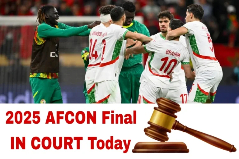 Final of the final: CAS Hears Senegal Appeal Over 2025 AFCON Final Today 10 2025 AFCON final back in court