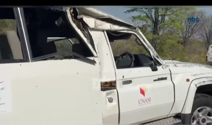 Two Killed in B1 Road Accident in Zambezi Region 8 Accident | picture contributed