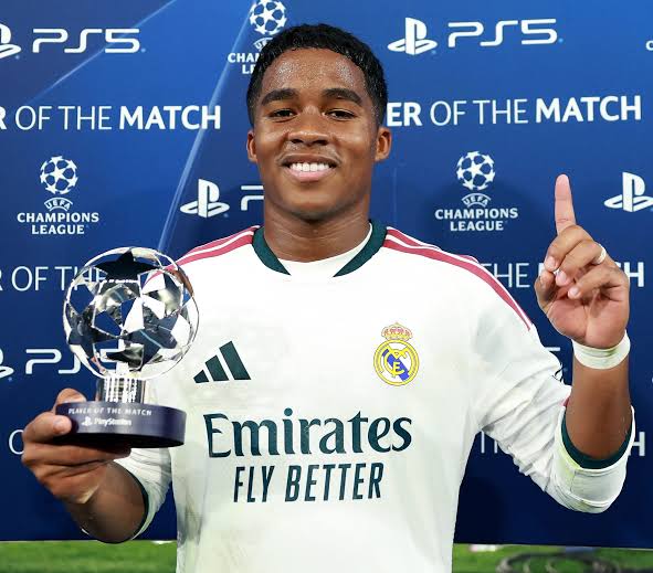 Real Madrid Stun Roma With Late Comeback 8 Endrick